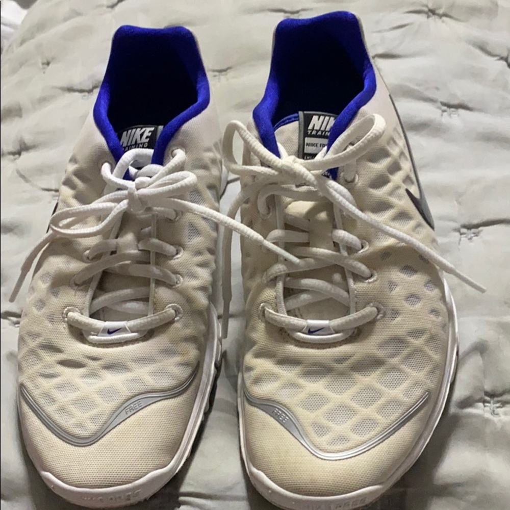 Nike Training Nike Free blue white sneakers 7